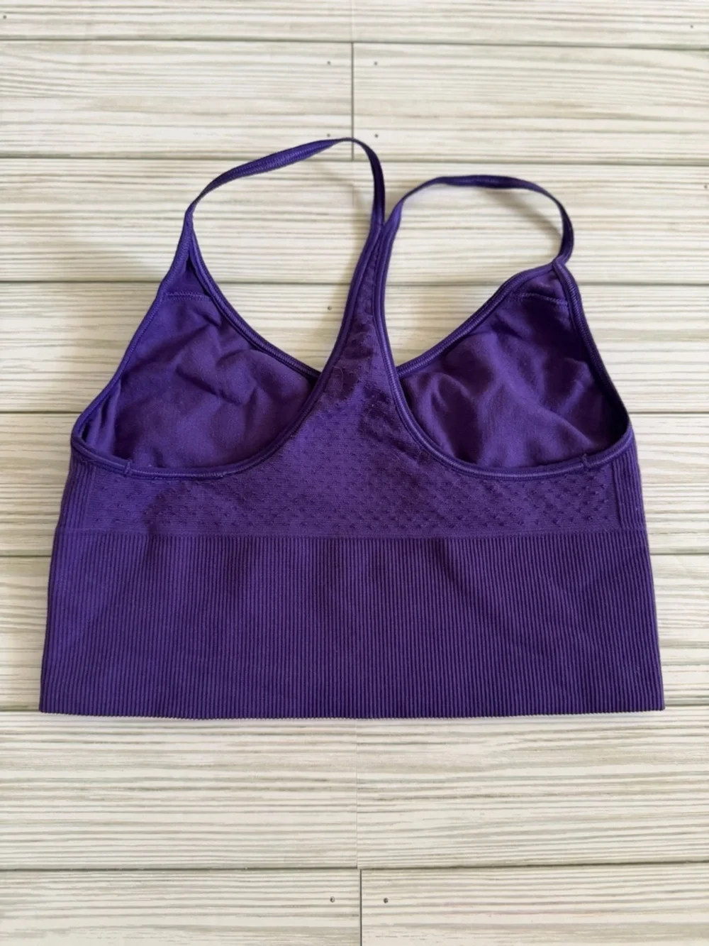 Nike | Dri-Fit Purple Seamless Sports Bra - Size XS